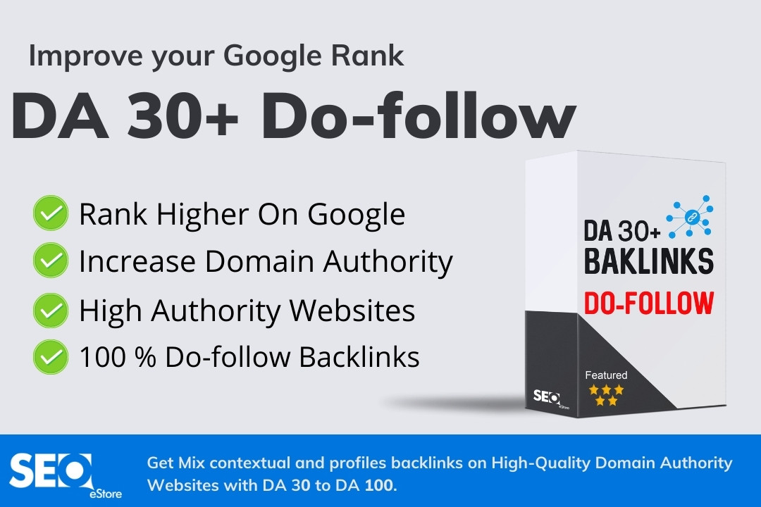 DA (Domain Authority) 30+ Do-follow - 1