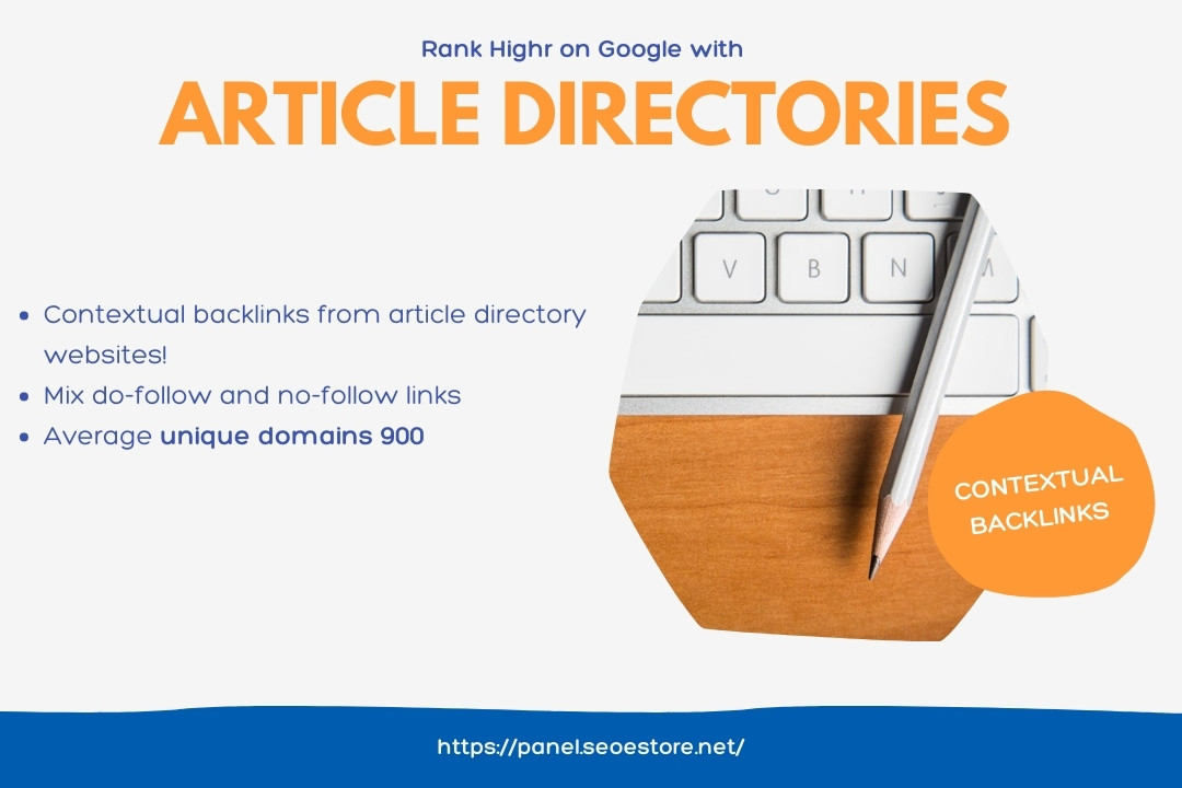 Article directories backlinks (contextual backlinks) - 1