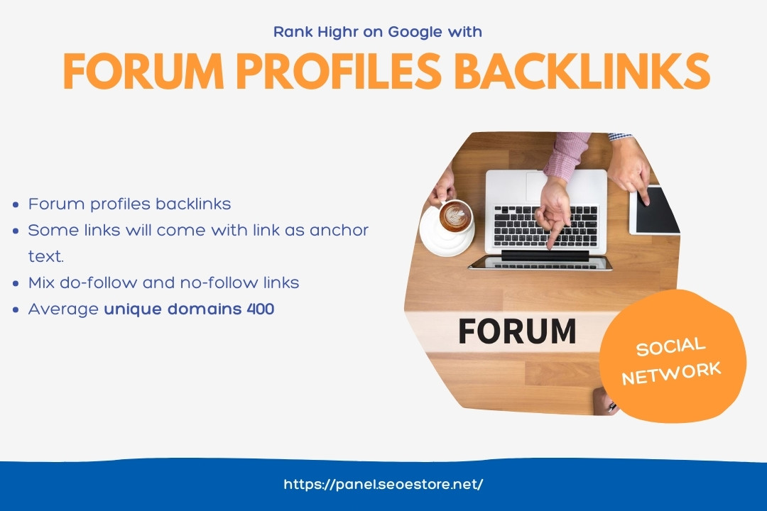 Forum profiles backlinks - 1