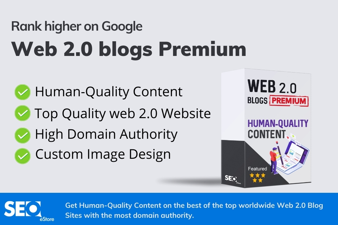 Web 2.0 blogs Premium (Human-Quality Content)